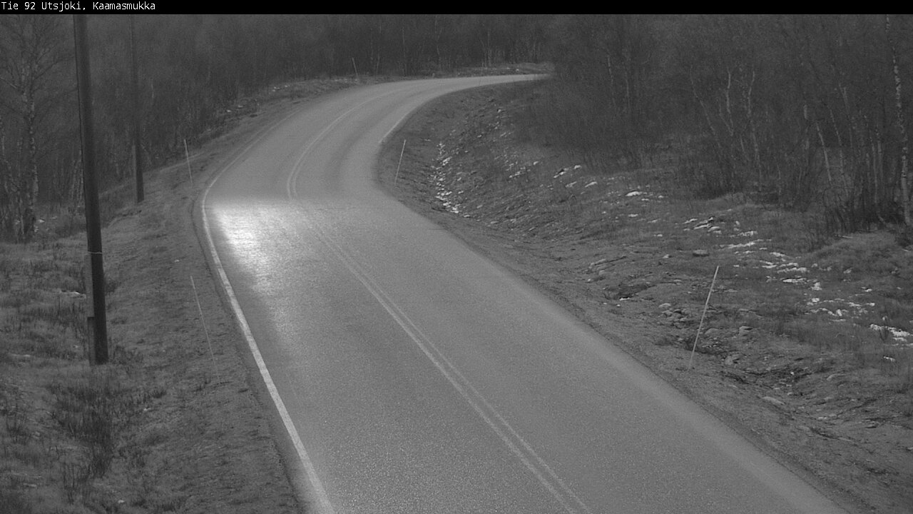 Kelikamerat Kuva Tie 92 Utsjoki, Kaamasmukka, Utsjoki, Lappi