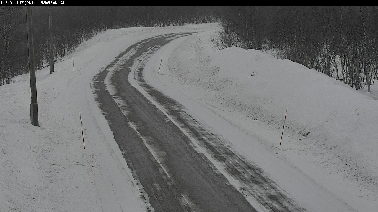 Weather Camera Image Road 92 Utsjoki, Kaamasmukka, Utsjoki, Lappi