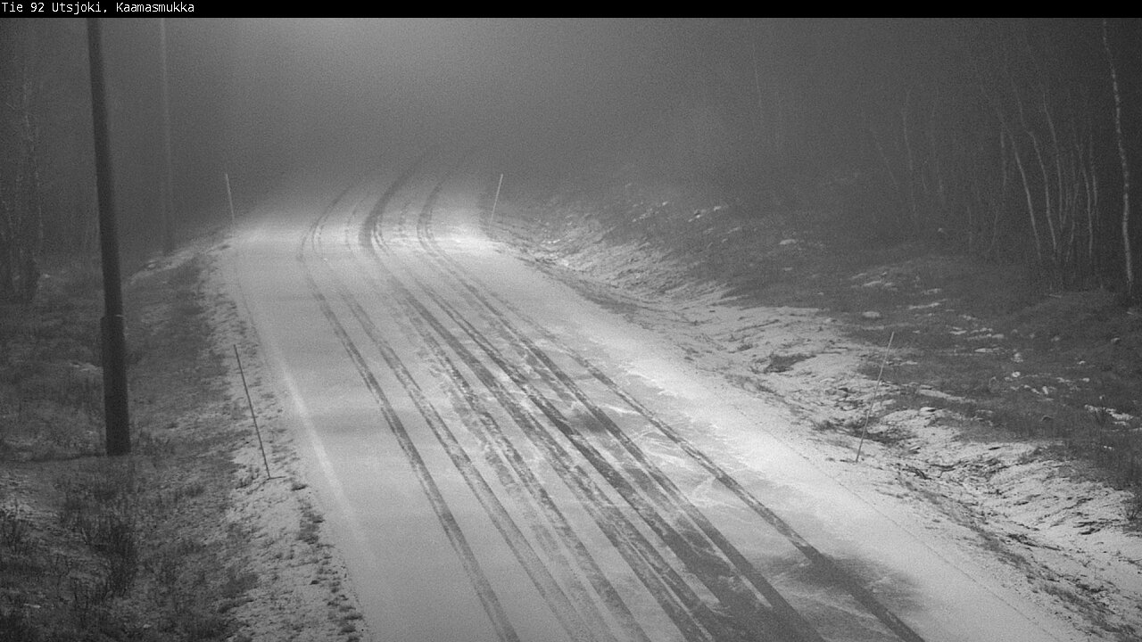Weather Camera Image Väg 92 Utsjoki, Kaamasmukka, Utsjoki, Lappi