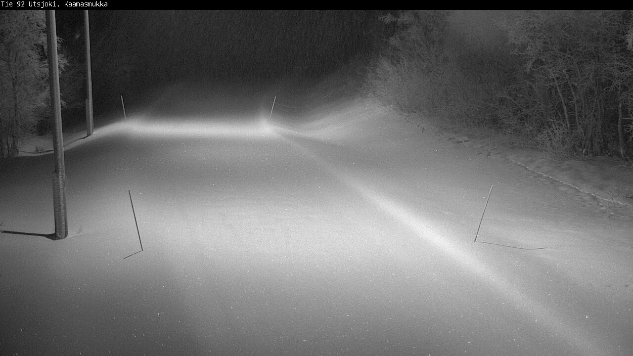 Kelikamerat Kuva Tie 92 Utsjoki, Kaamasmukka, Utsjoki, Lappi