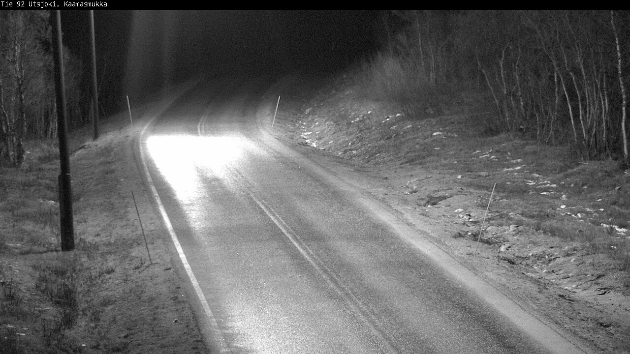 Kelikamerat Kuva Tie 92 Utsjoki, Kaamasmukka, Utsjoki, Lappi