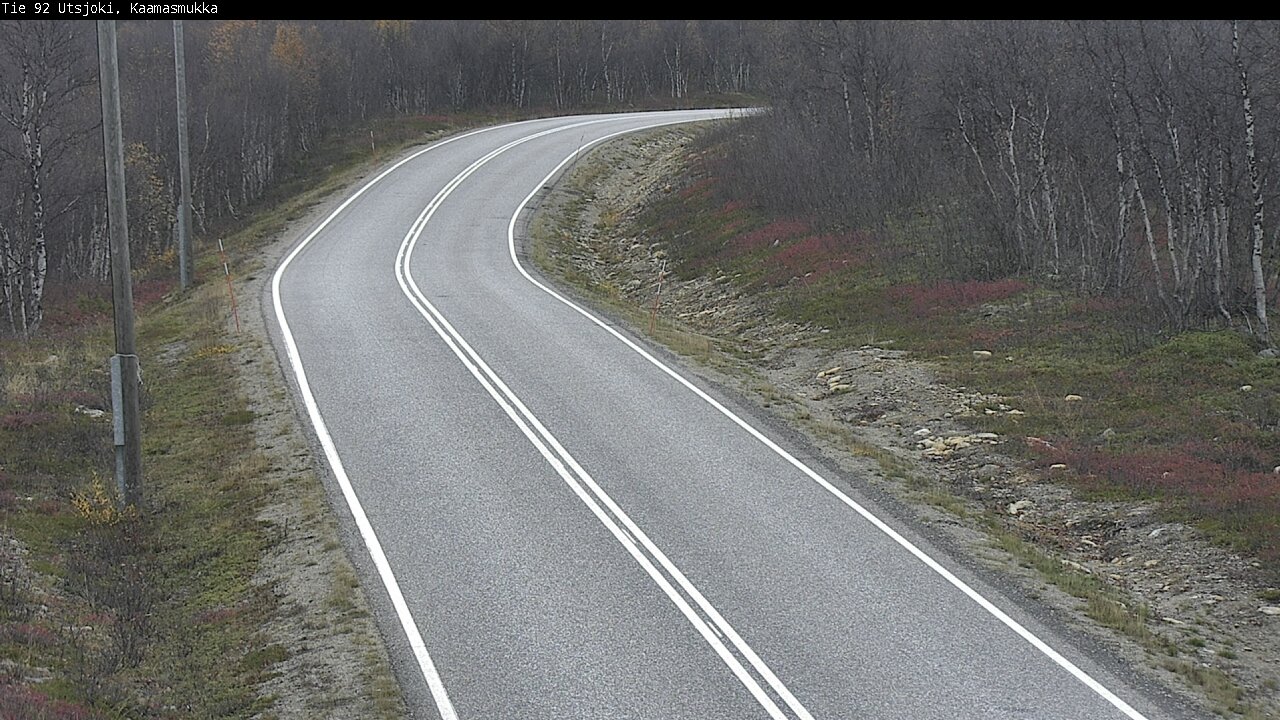 Kelikamerat Kuva Tie 92 Utsjoki, Kaamasmukka, Utsjoki, Lappi