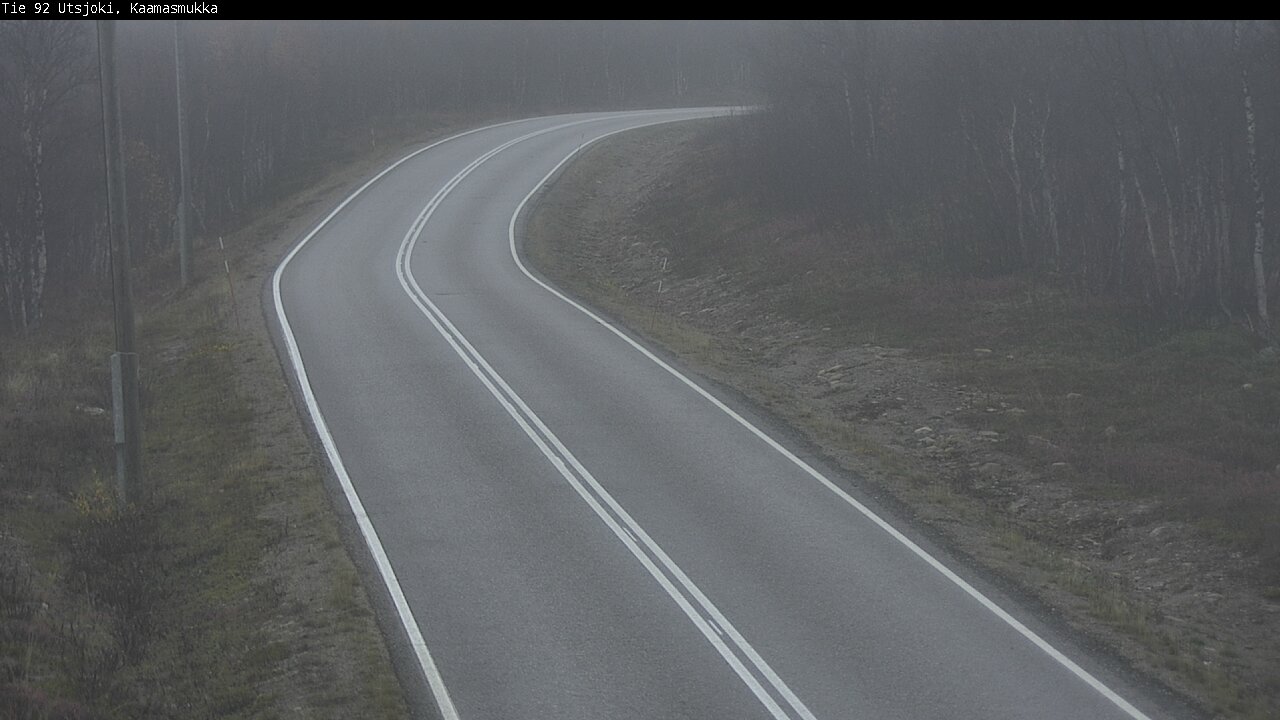 Kelikamerat Kuva Tie 92 Utsjoki, Kaamasmukka, Utsjoki, Lappi