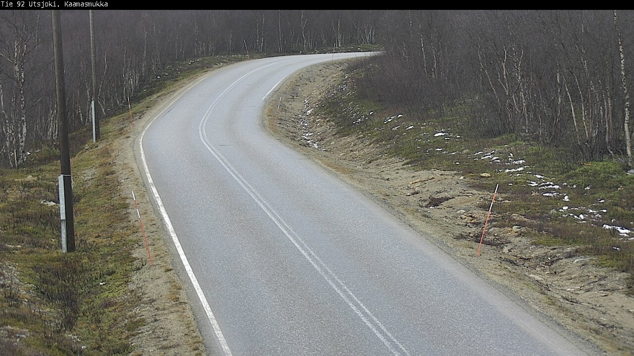 Kelikamerat Kuva Tie 92 Utsjoki, Kaamasmukka, Utsjoki, Lappi