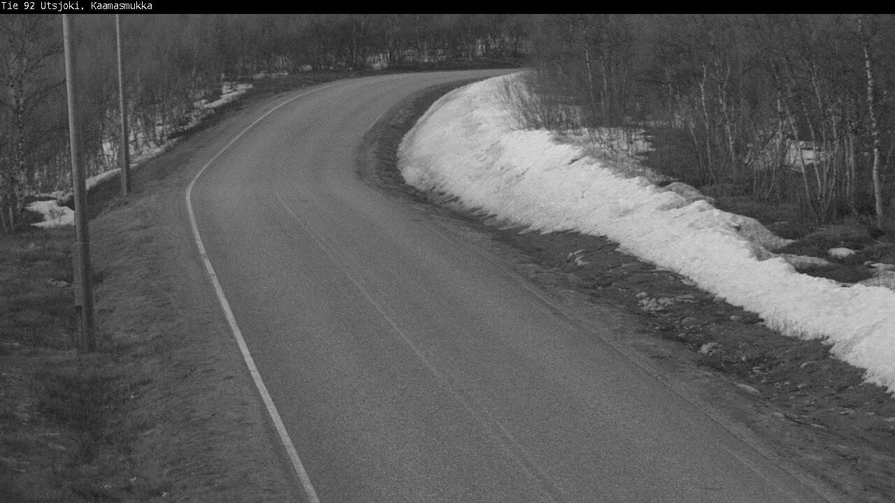 Weather Camera Image Road 92 Utsjoki, Kaamasmukka, Utsjoki, Lappi