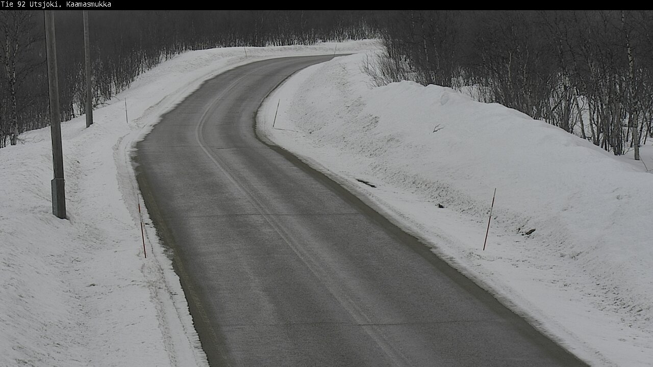 Weather Camera Image Väg 92 Utsjoki, Kaamasmukka, Utsjoki, Lappi