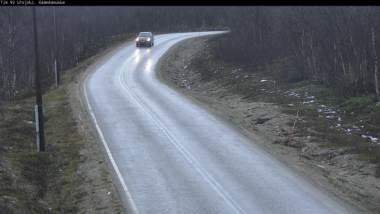 Kelikamerat Kuva Tie 92 Utsjoki, Kaamasmukka, Utsjoki, Lappi