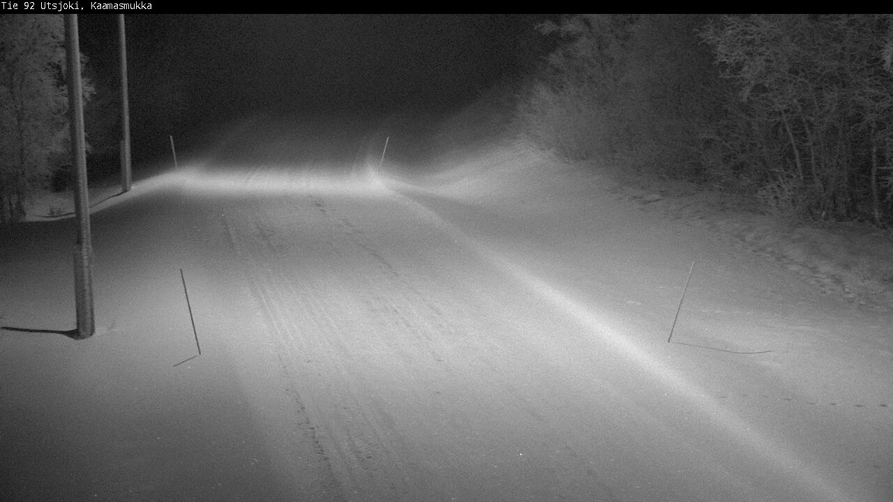 Kelikamerat Kuva Tie 92 Utsjoki, Kaamasmukka, Utsjoki, Lappi