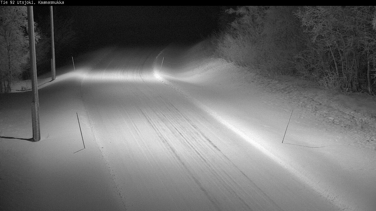 Kelikamerat Kuva Tie 92 Utsjoki, Kaamasmukka, Utsjoki, Lappi