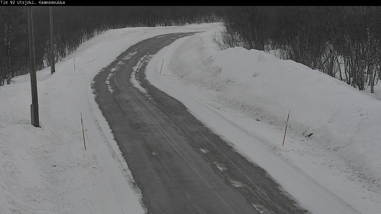 Weather Camera Image Road 92 Utsjoki, Kaamasmukka, Utsjoki, Lappi