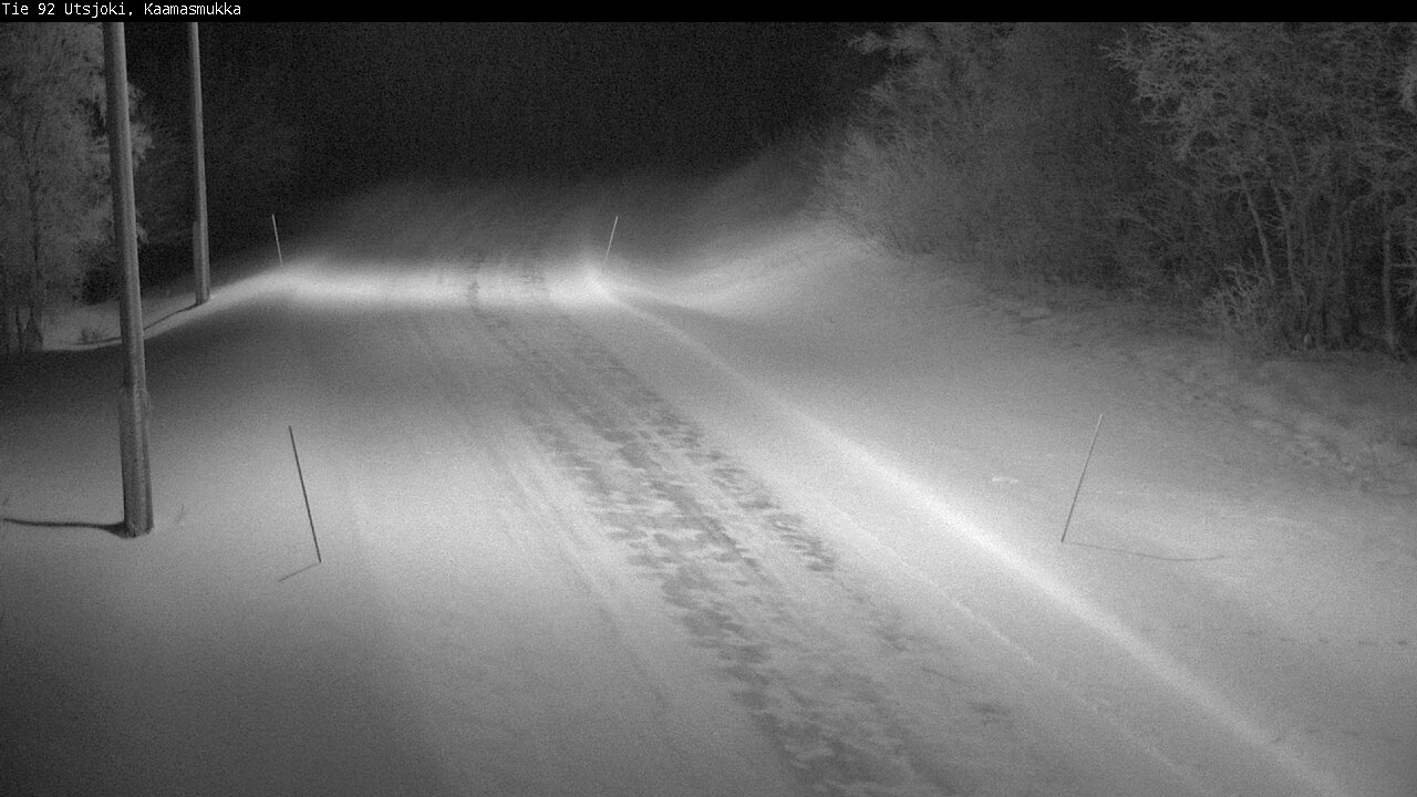 Kelikamerat Kuva Tie 92 Utsjoki, Kaamasmukka, Utsjoki, Lappi