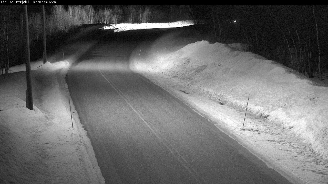 Weather Camera Image Road 92 Utsjoki, Kaamasmukka, Utsjoki, Lappi