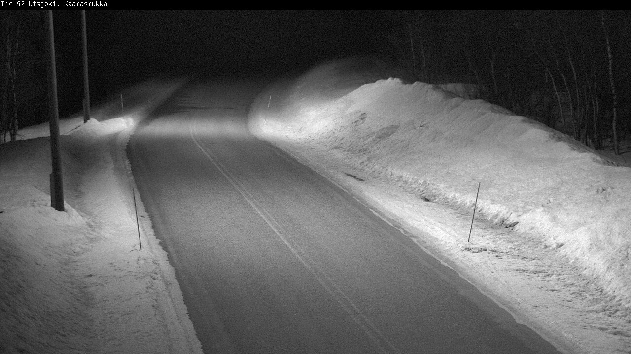 Weather Camera Image Road 92 Utsjoki, Kaamasmukka, Utsjoki, Lappi