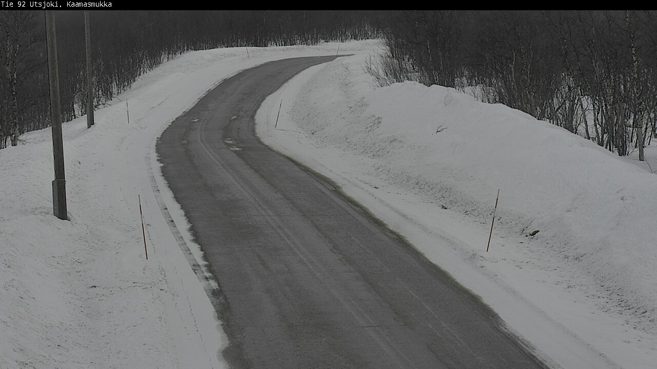 Kelikamerat Kuva Tie 92 Utsjoki, Kaamasmukka, Utsjoki, Lappi