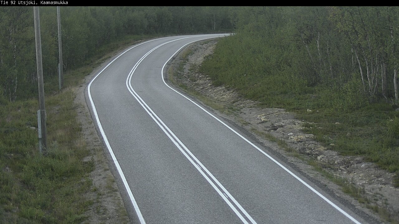 Kelikamerat Kuva Tie 92 Utsjoki, Kaamasmukka, Utsjoki, Lappi