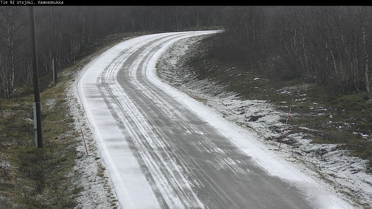 Kelikamerat Kuva Tie 92 Utsjoki, Kaamasmukka, Utsjoki, Lappi