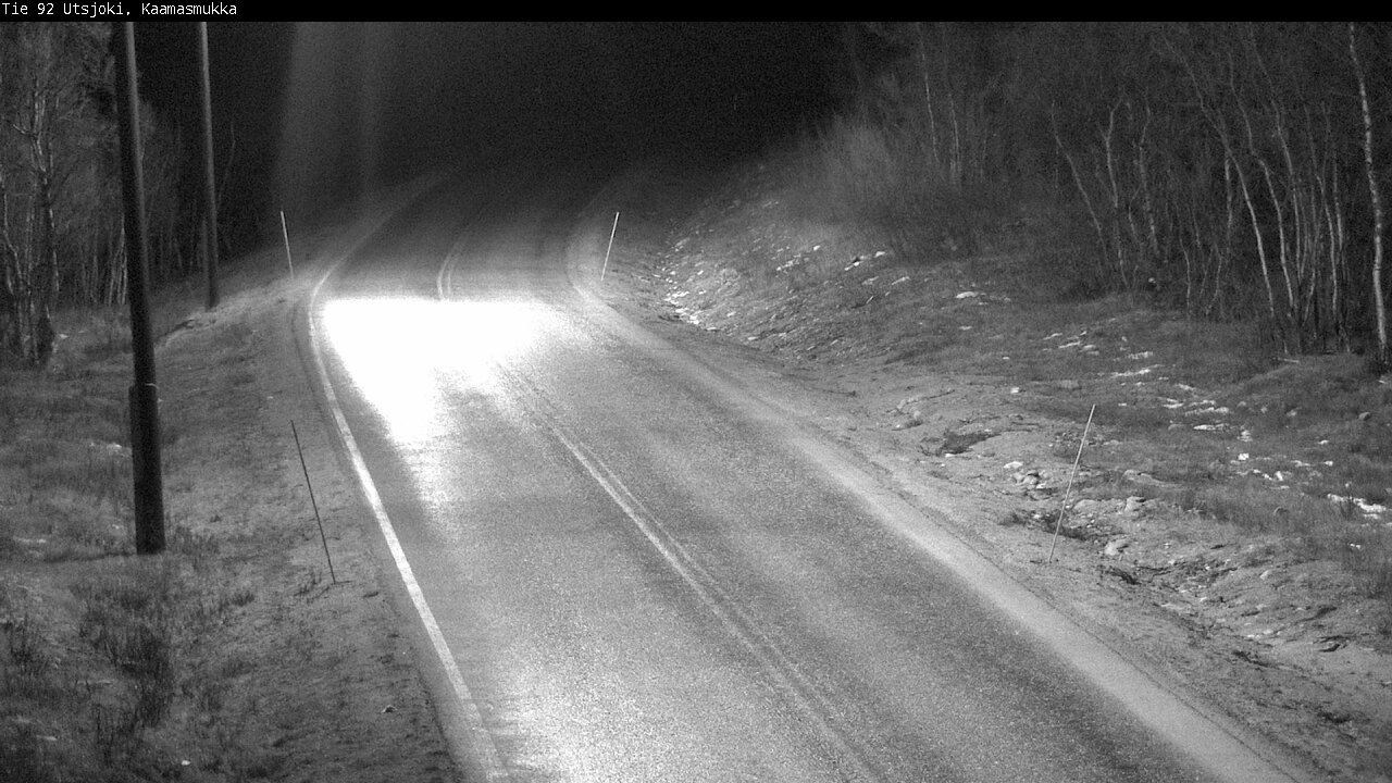 Kelikamerat Kuva Tie 92 Utsjoki, Kaamasmukka, Utsjoki, Lappi