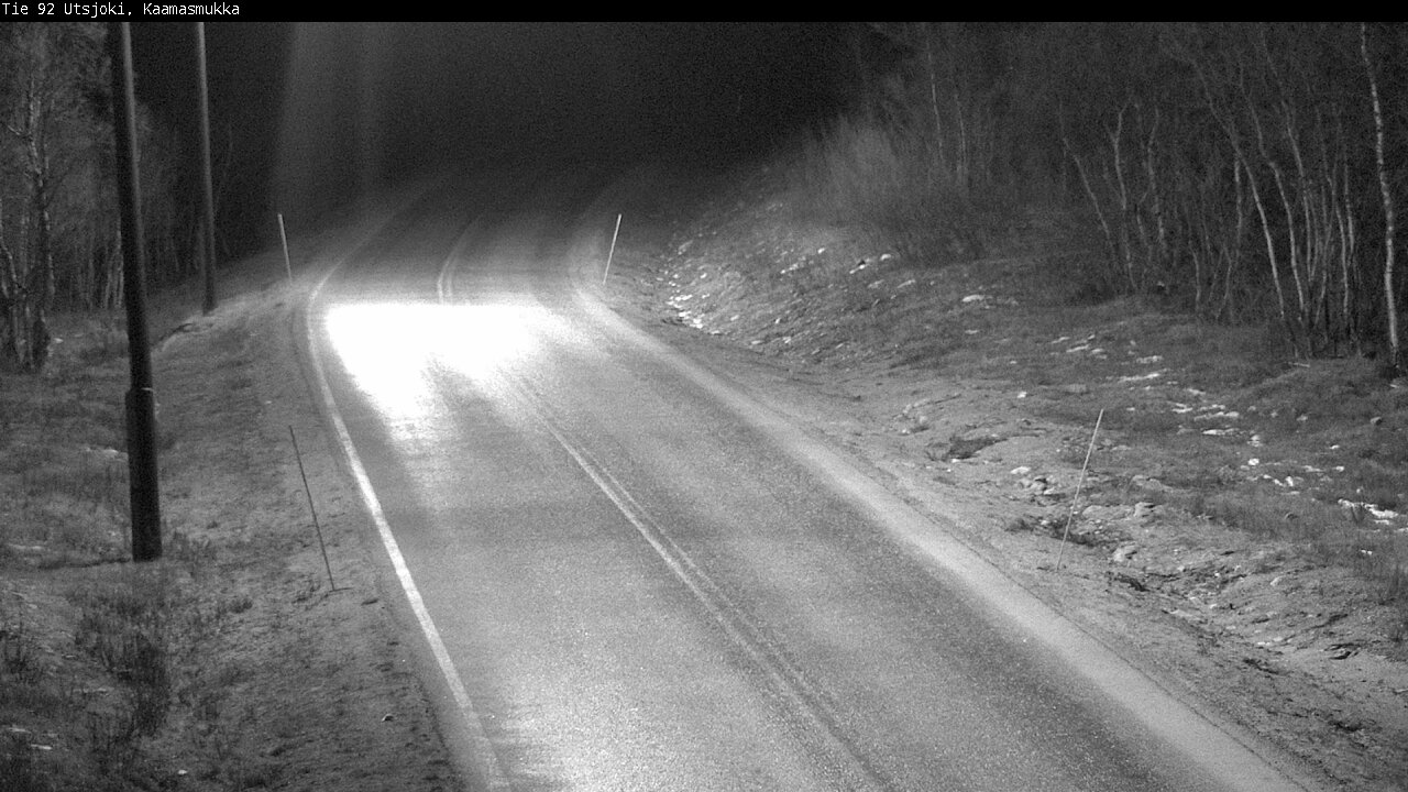 Kelikamerat Kuva Tie 92 Utsjoki, Kaamasmukka, Utsjoki, Lappi