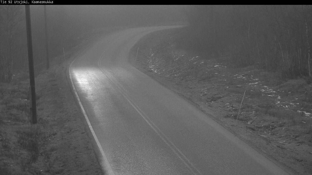 Kelikamerat Kuva Tie 92 Utsjoki, Kaamasmukka, Utsjoki, Lappi