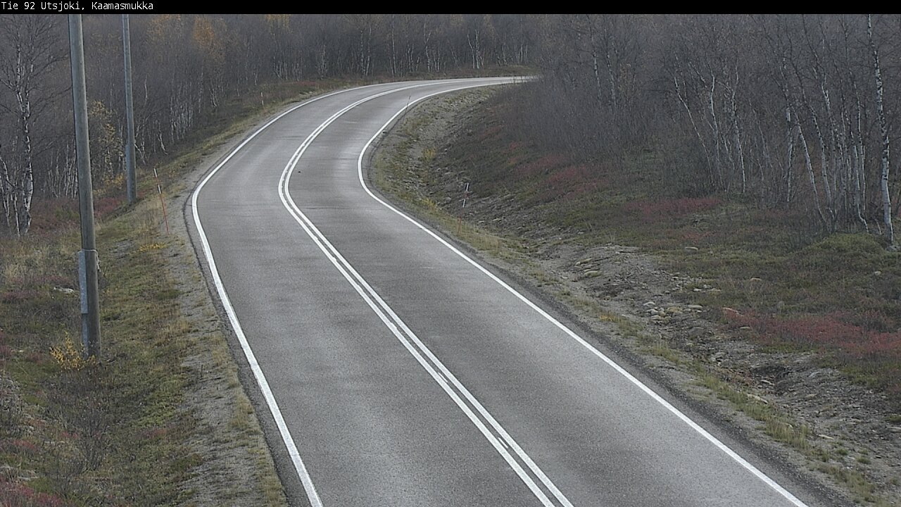 Kelikamerat Kuva Tie 92 Utsjoki, Kaamasmukka, Utsjoki, Lappi