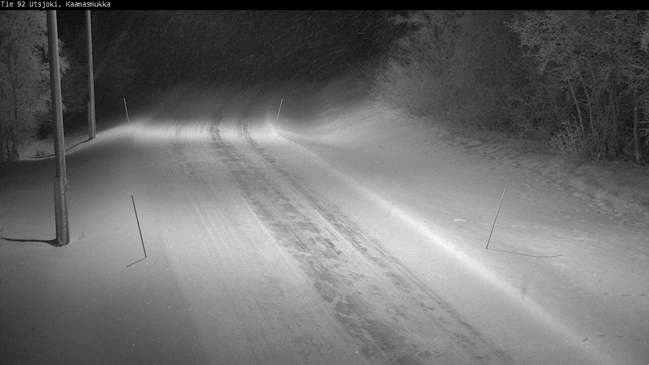 Kelikamerat Kuva Tie 92 Utsjoki, Kaamasmukka, Utsjoki, Lappi