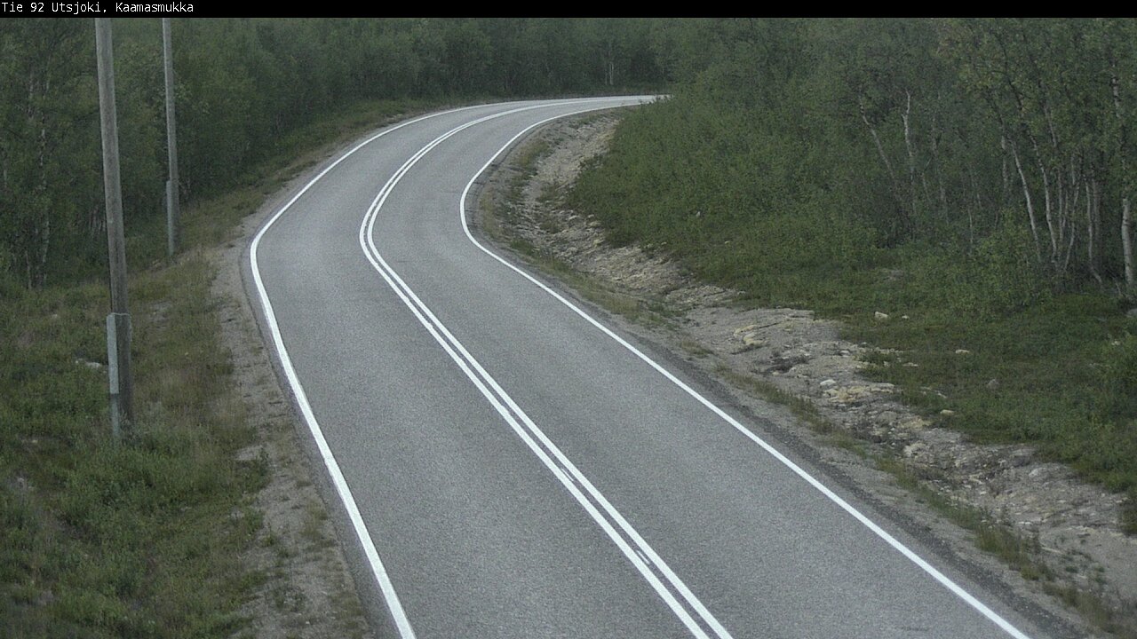 Kelikamerat Kuva Tie 92 Utsjoki, Kaamasmukka, Utsjoki, Lappi