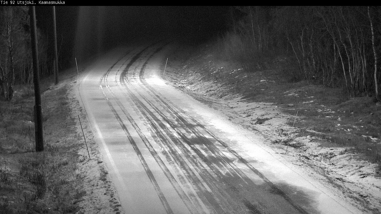 Kelikamerat Kuva Tie 92 Utsjoki, Kaamasmukka, Utsjoki, Lappi