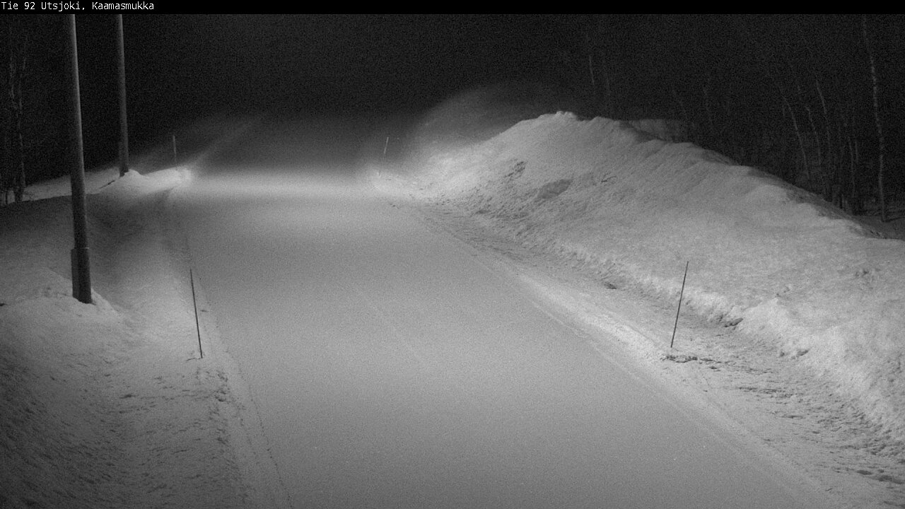 Weather Camera Image Road 92 Utsjoki, Kaamasmukka, Utsjoki, Lappi