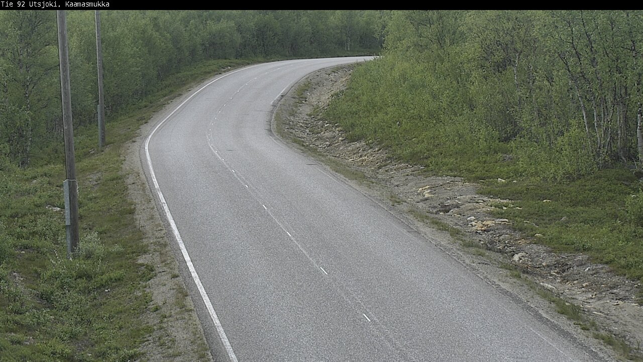 Kelikamerat Kuva Tie 92 Utsjoki, Kaamasmukka, Utsjoki, Lappi