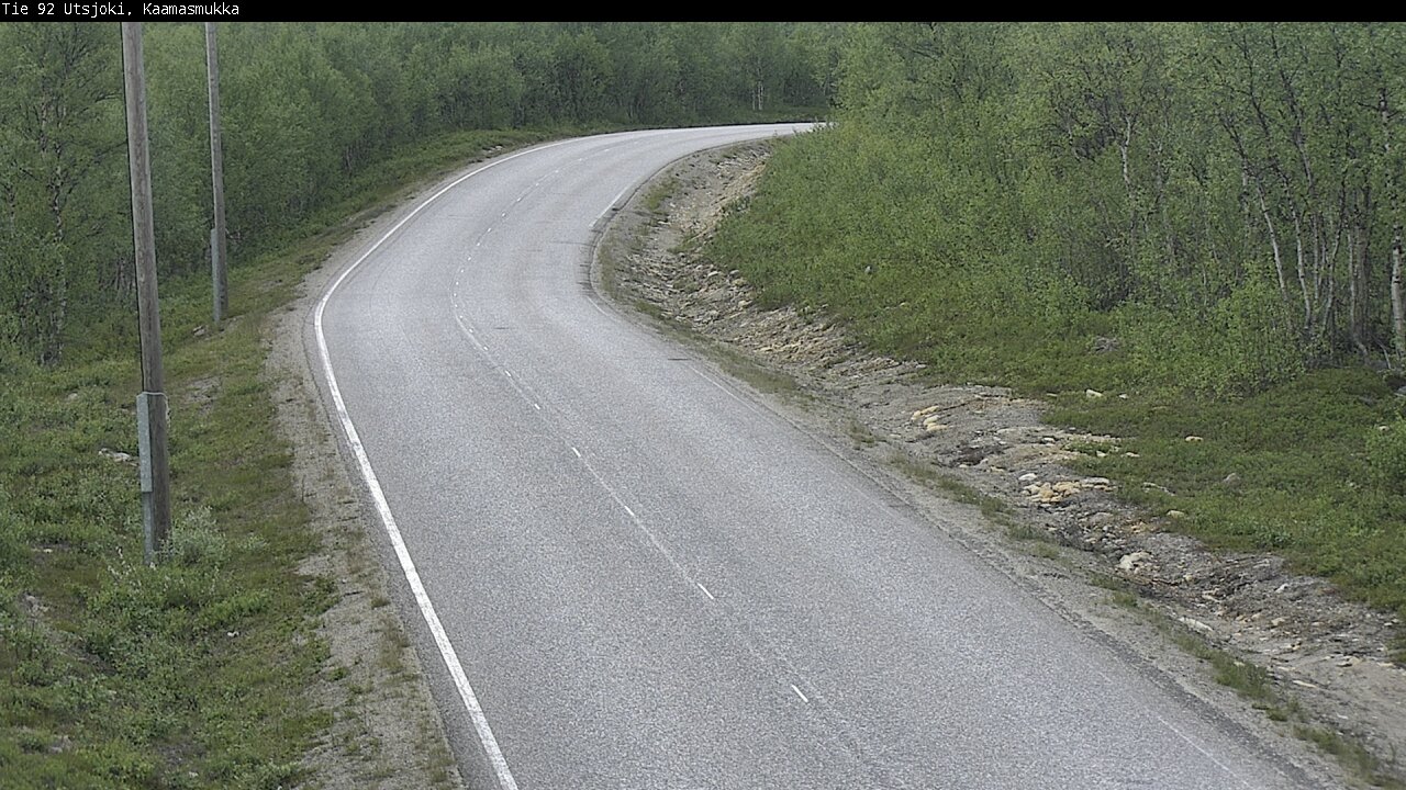 Kelikamerat Kuva Tie 92 Utsjoki, Kaamasmukka, Utsjoki, Lappi