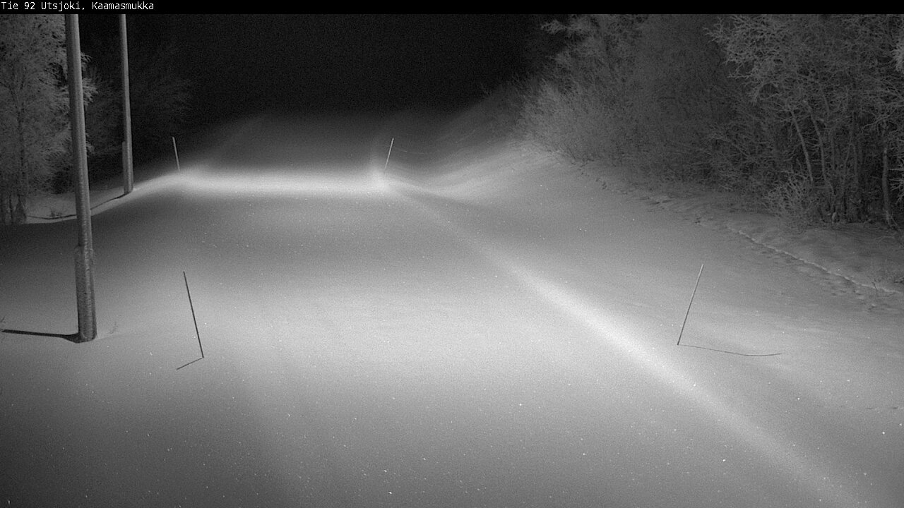 Kelikamerat Kuva Tie 92 Utsjoki, Kaamasmukka, Utsjoki, Lappi