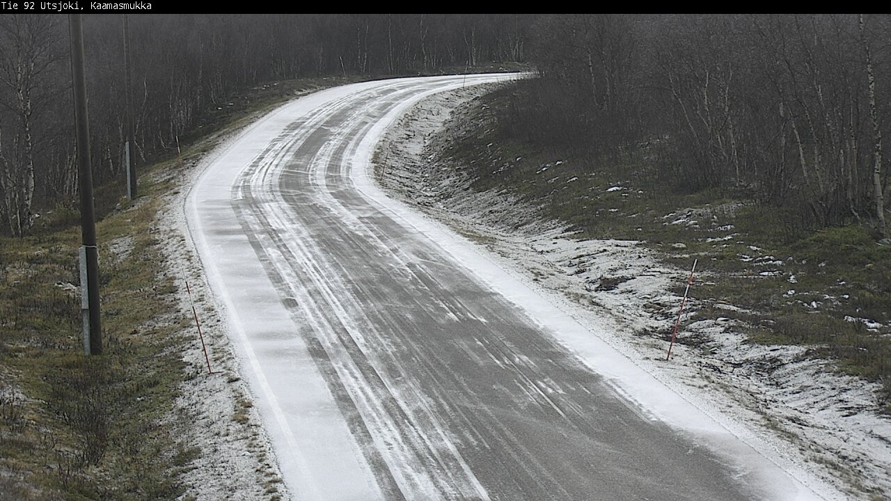 Kelikamerat Kuva Tie 92 Utsjoki, Kaamasmukka, Utsjoki, Lappi