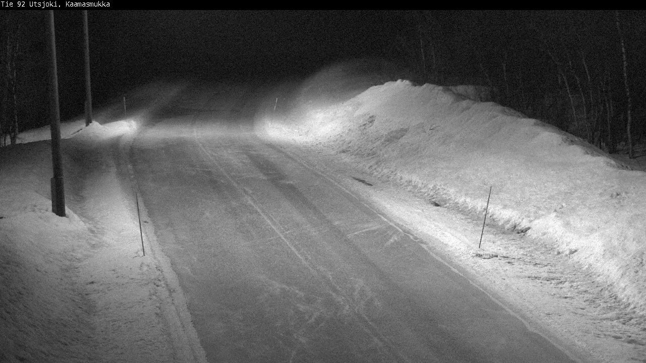 Weather Camera Image Road 92 Utsjoki, Kaamasmukka, Utsjoki, Lappi