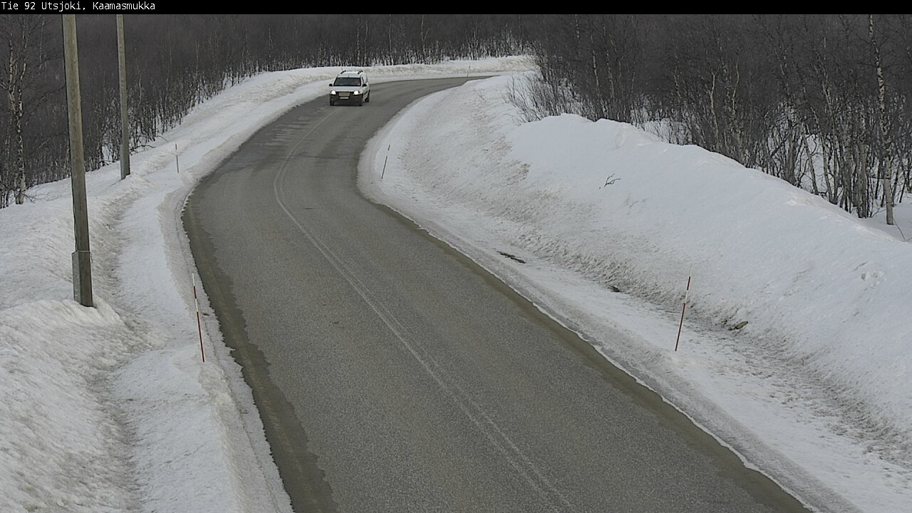 Weather Camera Image Road 92 Utsjoki, Kaamasmukka, Utsjoki, Lappi