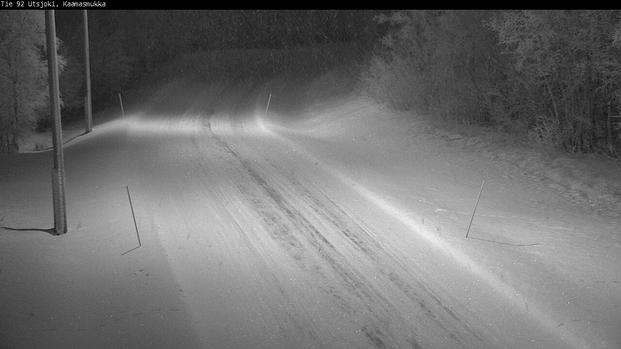 Kelikamerat Kuva Tie 92 Utsjoki, Kaamasmukka, Utsjoki, Lappi