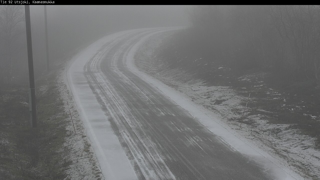 Kelikamerat Kuva Tie 92 Utsjoki, Kaamasmukka, Utsjoki, Lappi