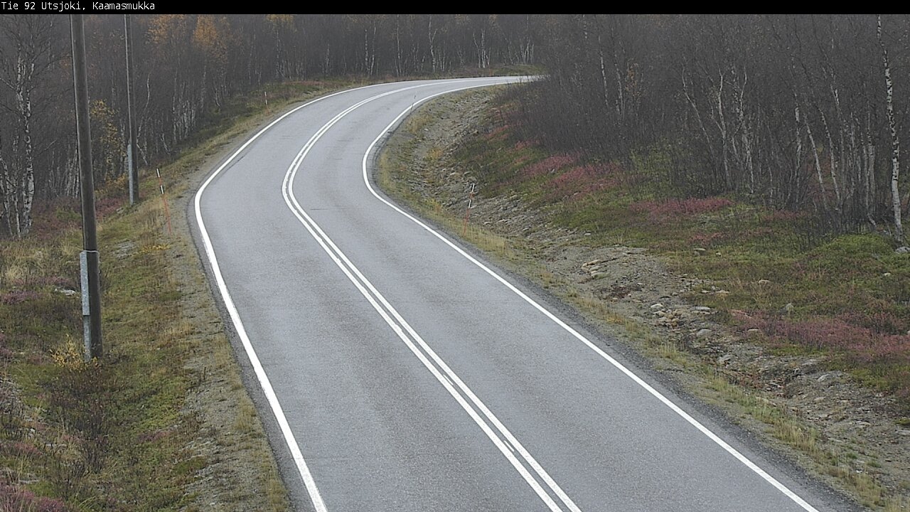 Weather Camera Image Road 92 Utsjoki, Kaamasmukka, Utsjoki, Lappi