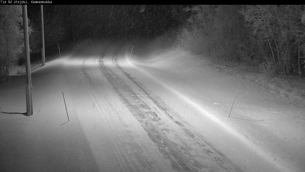 Kelikamerat Kuva Tie 92 Utsjoki, Kaamasmukka, Utsjoki, Lappi