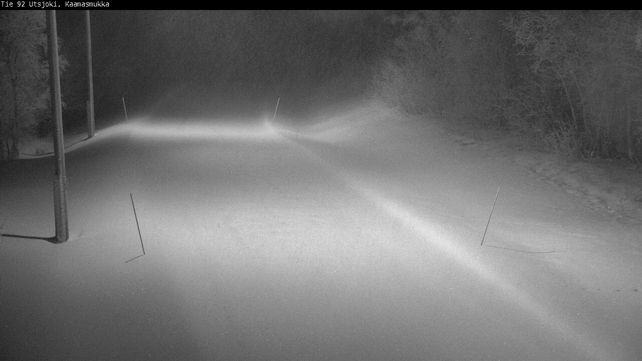 Kelikamerat Kuva Tie 92 Utsjoki, Kaamasmukka, Utsjoki, Lappi