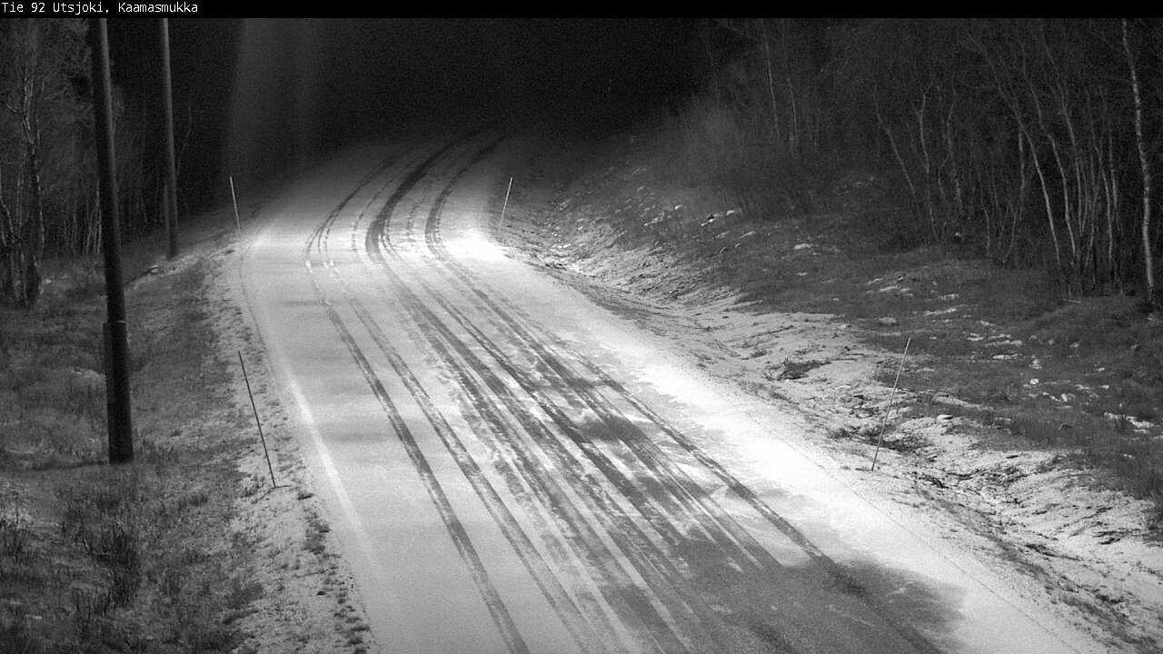 Kelikamerat Kuva Tie 92 Utsjoki, Kaamasmukka, Utsjoki, Lappi