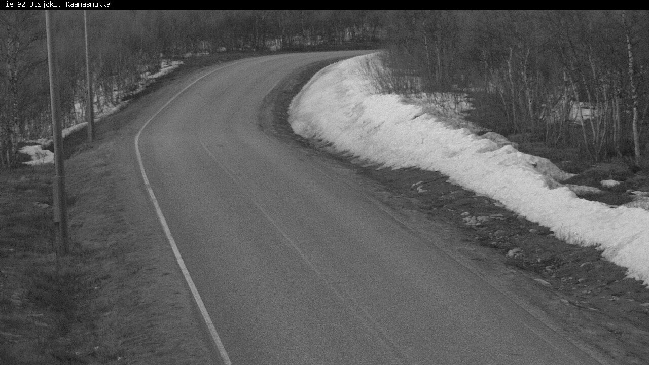 Kelikamerat Kuva Tie 92 Utsjoki, Kaamasmukka, Utsjoki, Lappi