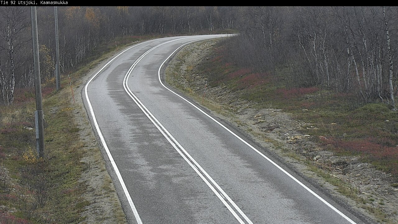 Kelikamerat Kuva Tie 92 Utsjoki, Kaamasmukka, Utsjoki, Lappi