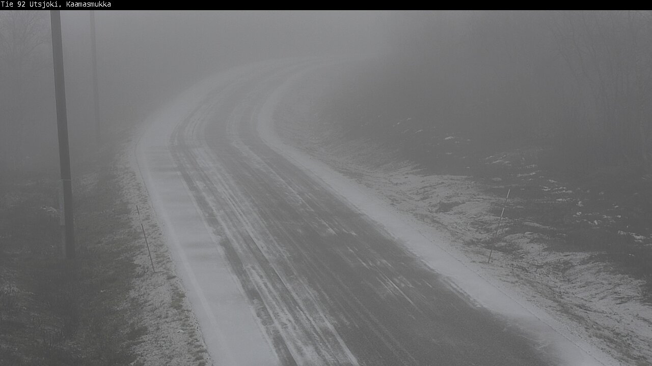 Kelikamerat Kuva Tie 92 Utsjoki, Kaamasmukka, Utsjoki, Lappi