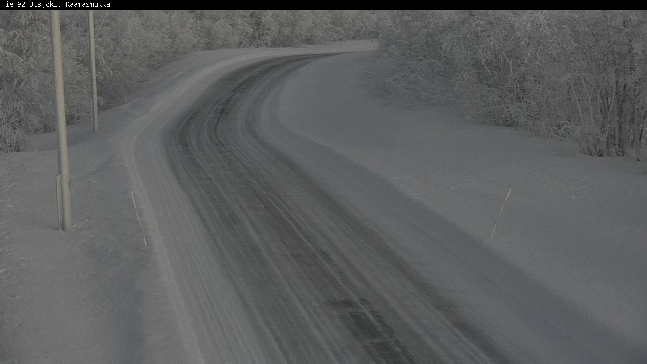 Kelikamerat Kuva Tie 92 Utsjoki, Kaamasmukka, Utsjoki, Lappi
