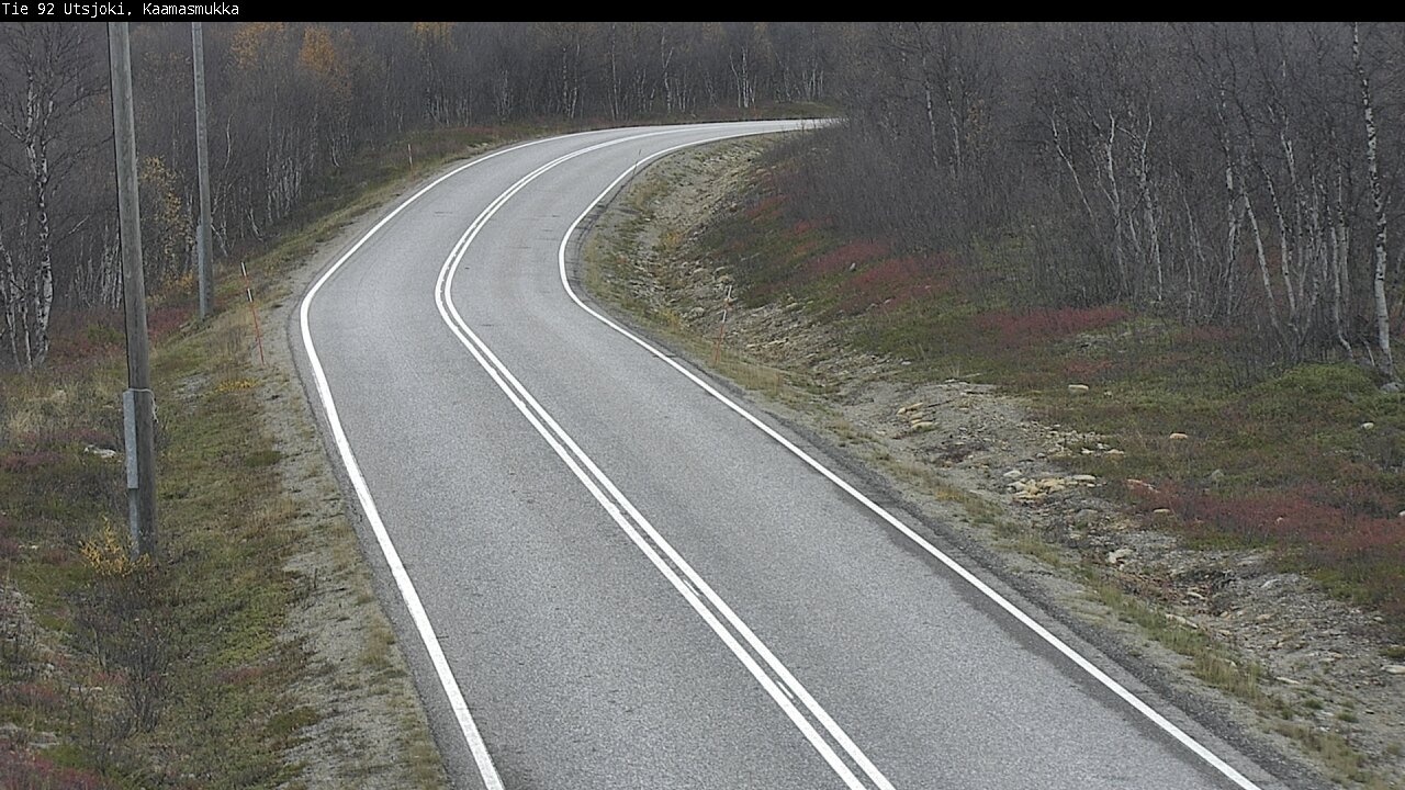 Kelikamerat Kuva Tie 92 Utsjoki, Kaamasmukka, Utsjoki, Lappi