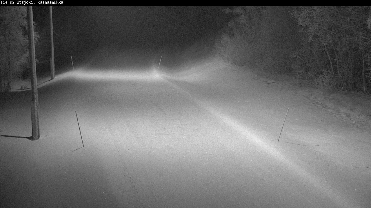 Kelikamerat Kuva Tie 92 Utsjoki, Kaamasmukka, Utsjoki, Lappi