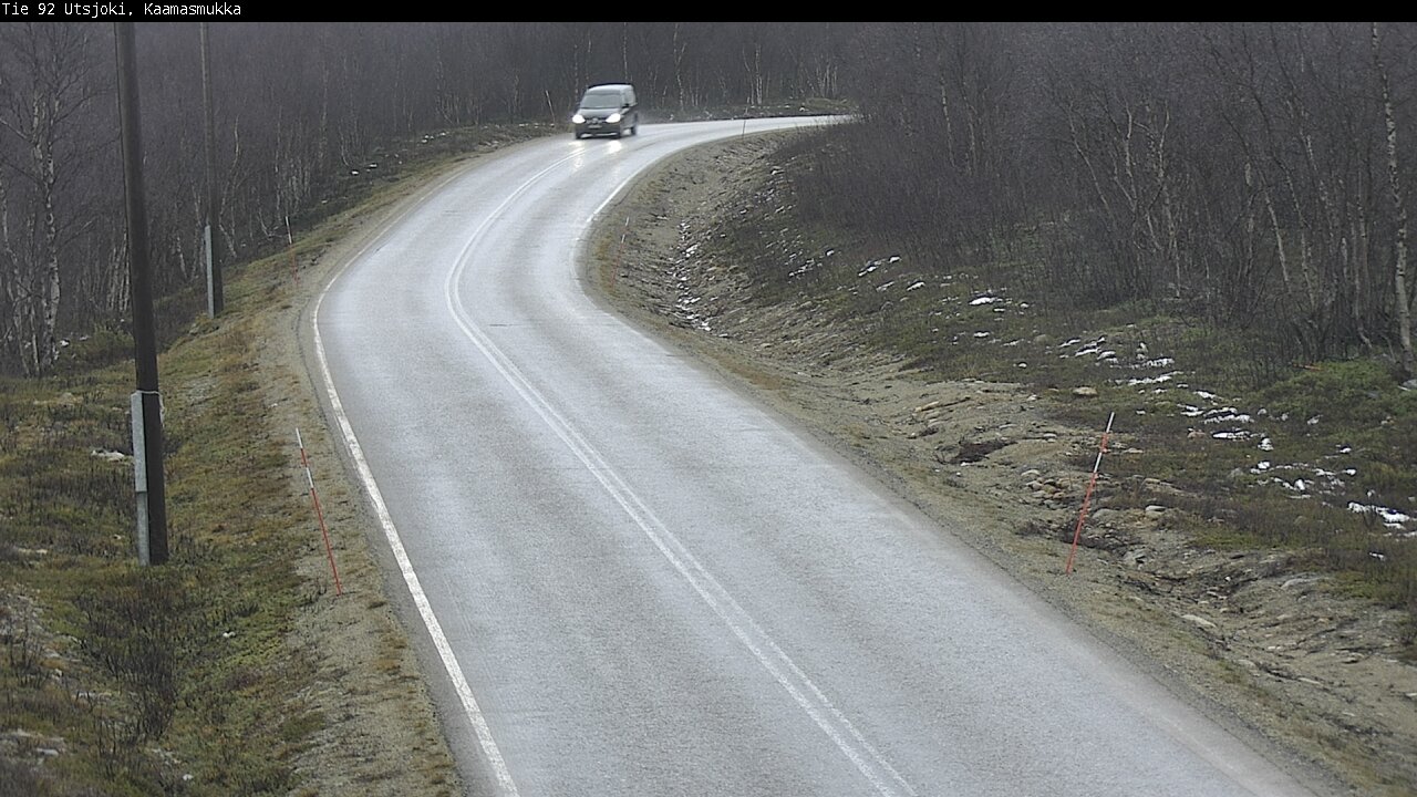 Kelikamerat Kuva Tie 92 Utsjoki, Kaamasmukka, Utsjoki, Lappi