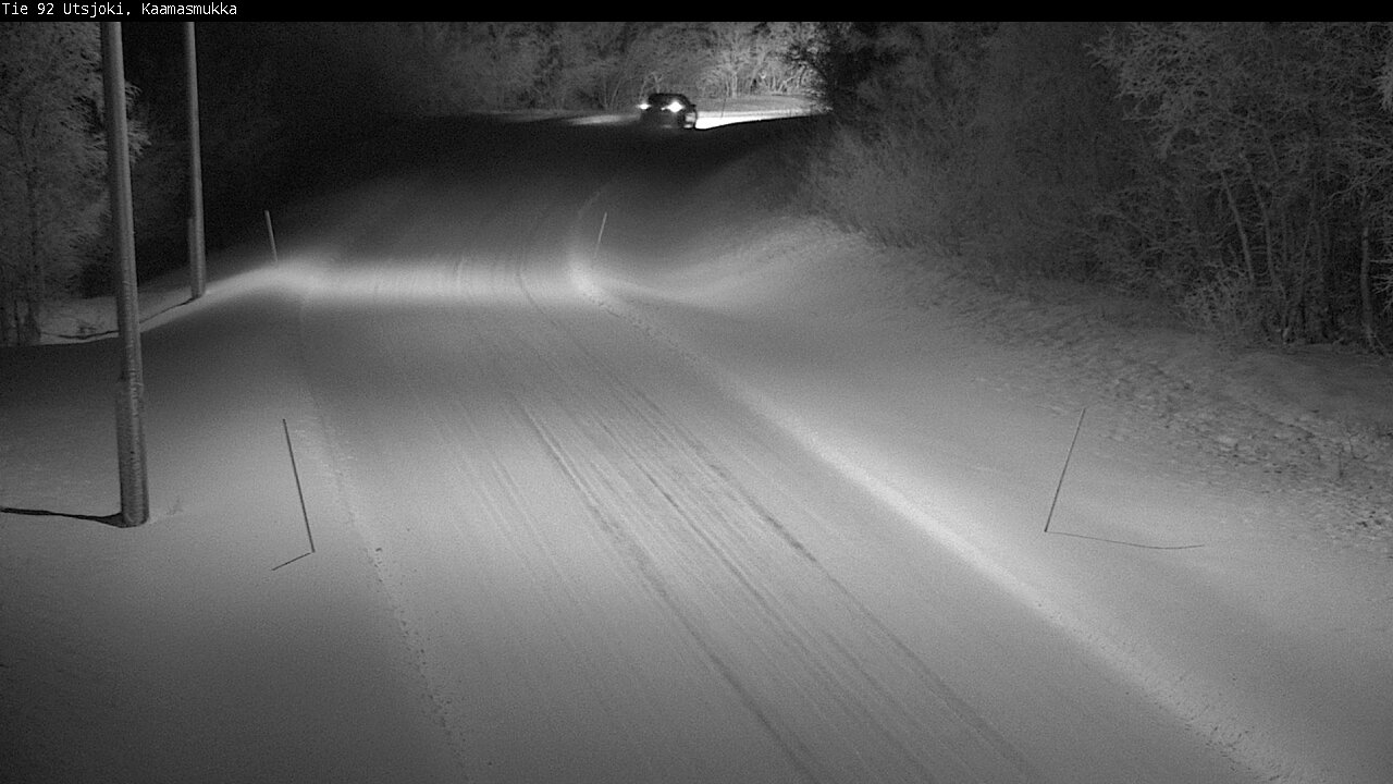 Kelikamerat Kuva Tie 92 Utsjoki, Kaamasmukka, Utsjoki, Lappi