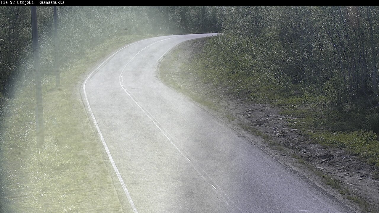 Weather Camera Image Väg 92 Utsjoki, Kaamasmukka, Utsjoki, Lappi