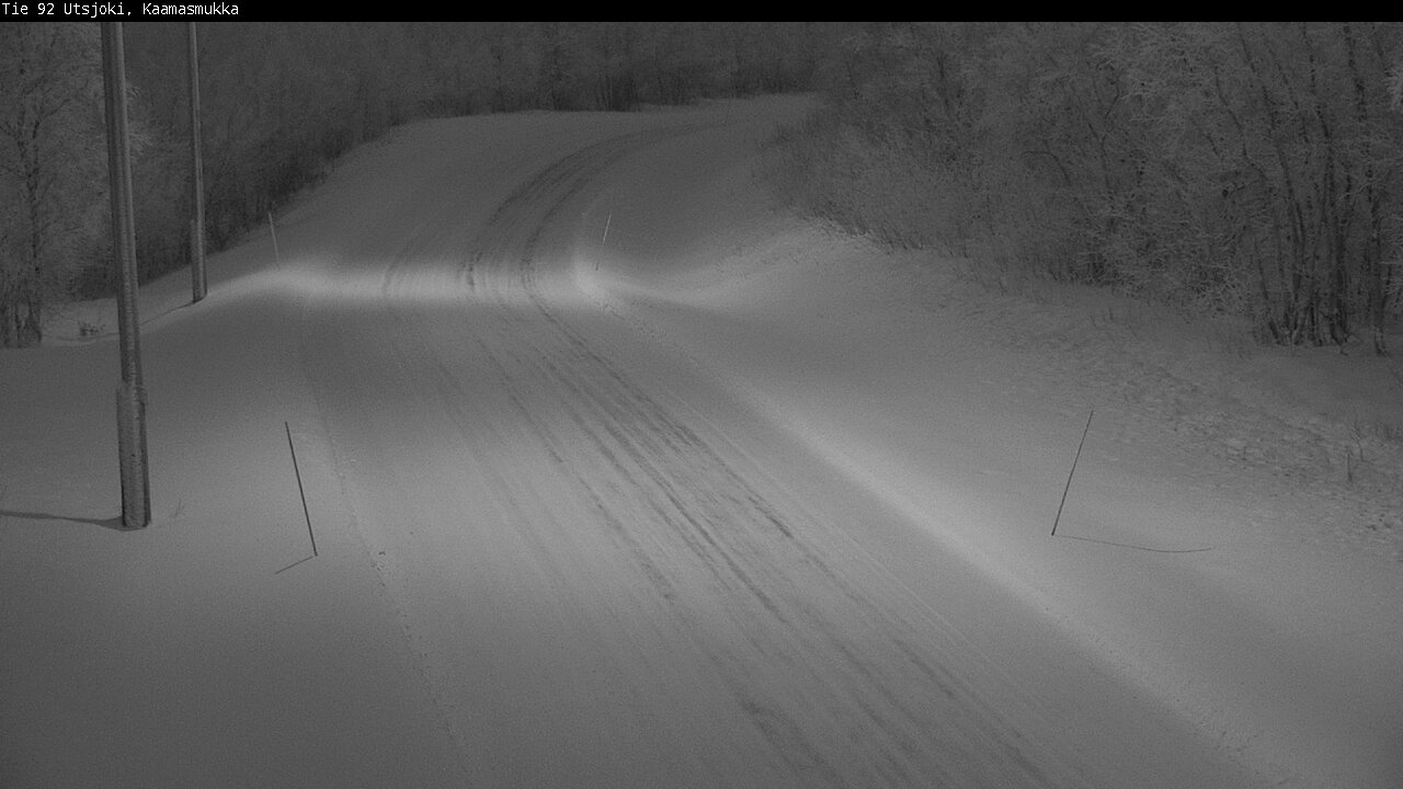 Kelikamerat Kuva Tie 92 Utsjoki, Kaamasmukka, Utsjoki, Lappi